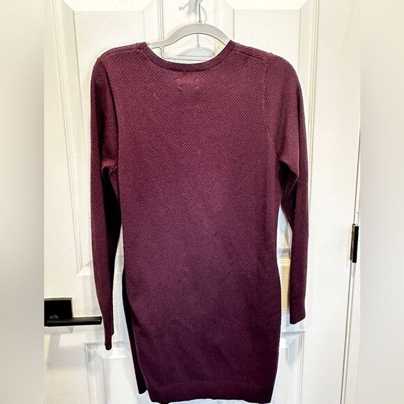 Duluth Trading Company Sweater Dress M, in plum - Picture 6 of 14
